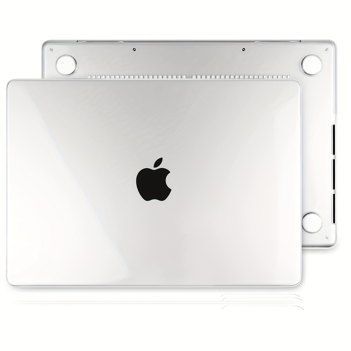 Coque Compatible avec MacBook Pro 16 Pouces 2023-2021 (A2780 / A2485) M2 Pro  / M2 Max / M1 Pro / M1 Max - Etui Rigide et Fin Housse en Plastique Léger,  Transparent Cristallin