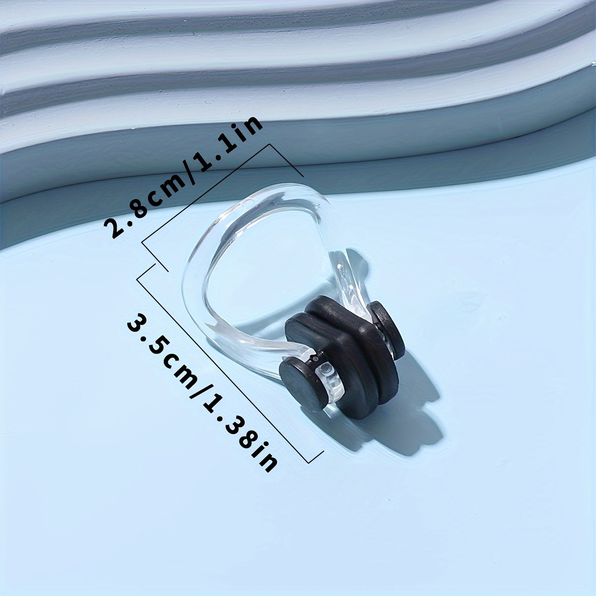 A Pack of Swimming Nose Clips, Suitable for Adult Water Swimming. Swimming Equipment for Water Play and Swimming Training