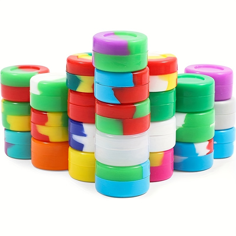 Silicone Non stick Wax Containers: Multi use Storage Jars - Temu Germany