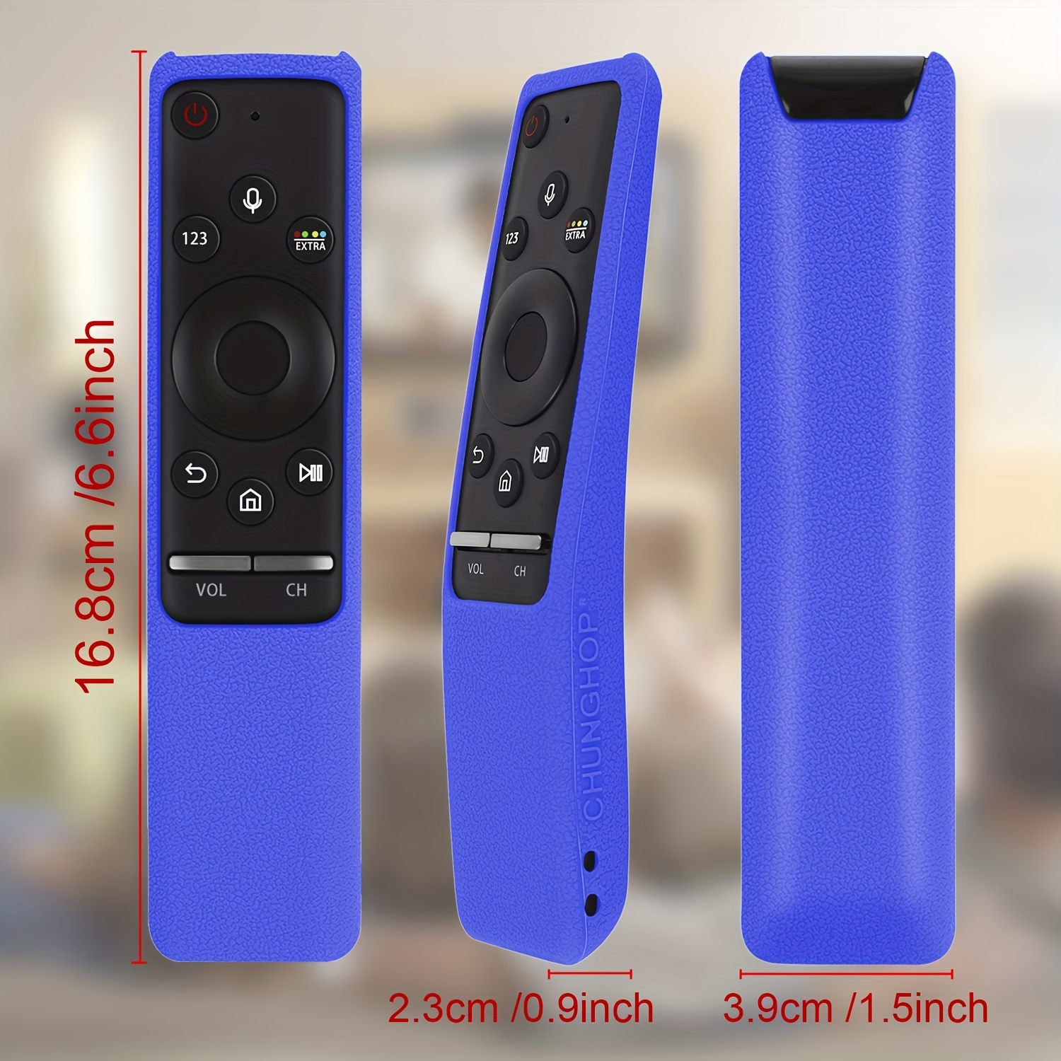 Coque de protection en Silicone pour télécommande Samsung TM2280E,  anti-poussière, pour télévision intelligente, pour télévision