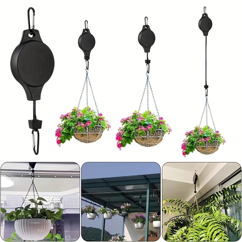 6pcs Black Heavy Duty Long S Hooks For Hanging Plant Extension Hooks For  Kitchenware Utensils Pergola Closet Flower Basket Garden Patio Indoor  Outdoor Uses 10in - Patio, Lawn & Garden - Temu Canada