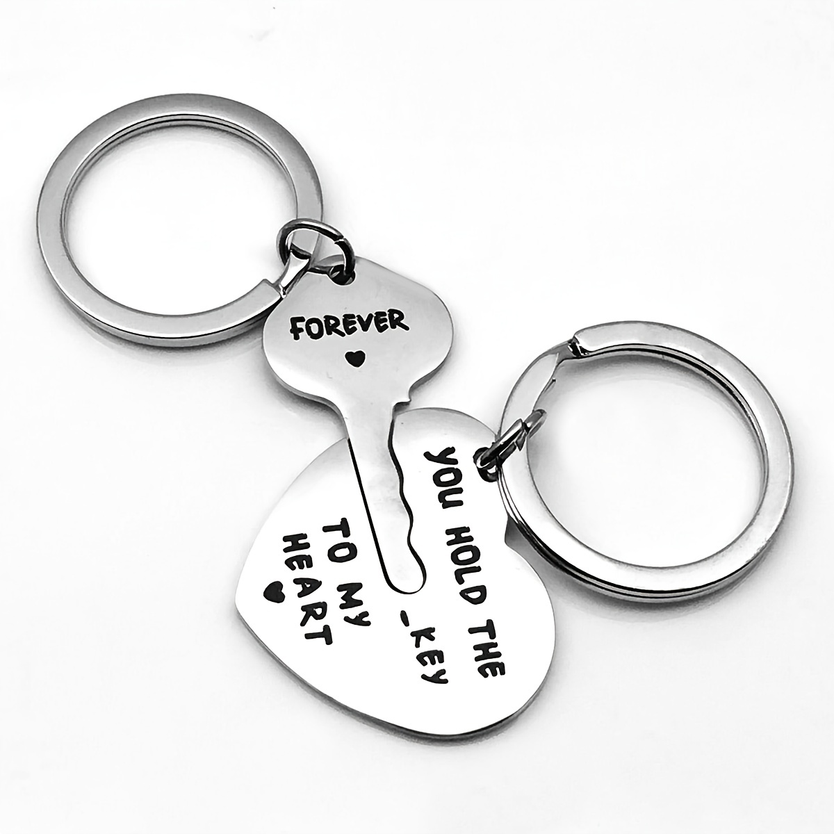 Cute Couple Bag Love Lock Keychain, Jewelry Bag Purse Charm Accessories -  Temu