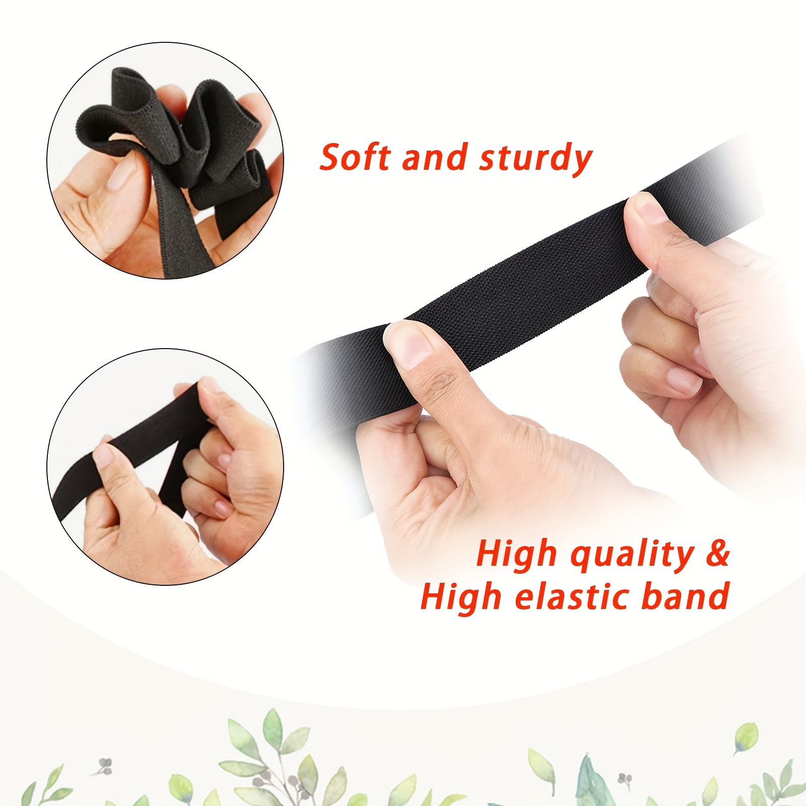  Luggage Straps for Suitcase, High Elastic Band, Hand
