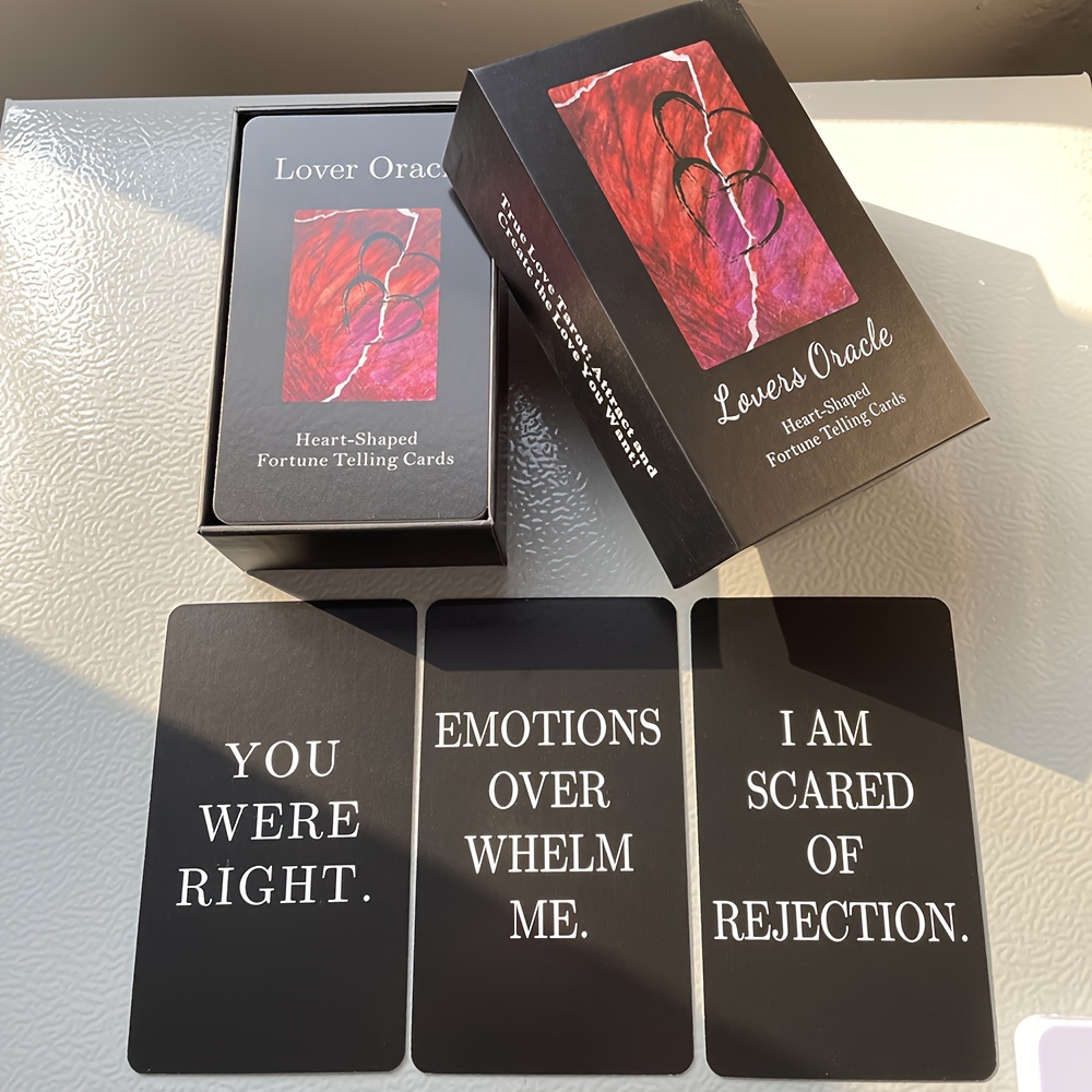 Love Oracle Cards/tarot Cards Beginners Decks Twin Flame - Temu