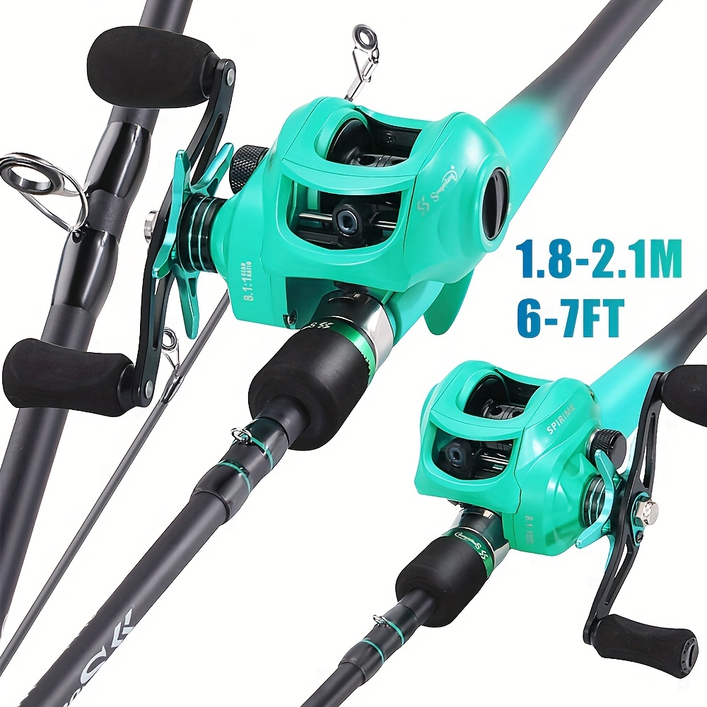 Sougayilang Fishing Rod and Reel Combo, Medium Fishing Pole with Spinning  Reel, Baitcaster Combo, SuperPolymer Handle-6ft with Left Handle Reel,  Spinning Combos -  Canada