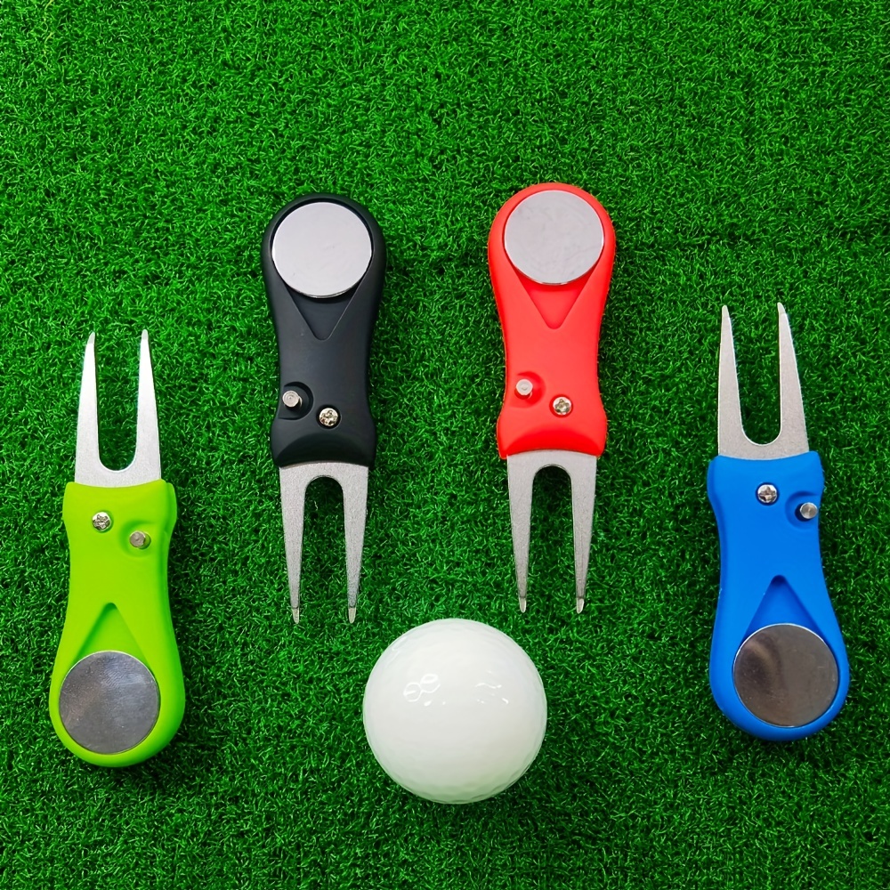 Golf Magnetic Green Forks Outils De Réparation De Gazon De Golf, Accessoires  De Golf, Accessoires De Parcours De Golf, Fourches De Golf, Marqueurs  Magnétiques - Temu Belgium
