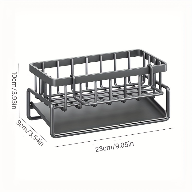 Temu Kitchen Drain Rack Stainless Steel Kitchen Basket Home Dish Rack  Retractable Sink Shelf ( Color : Black , Size : Small ): Buy Online at Best  Price in Egypt - Souq is now