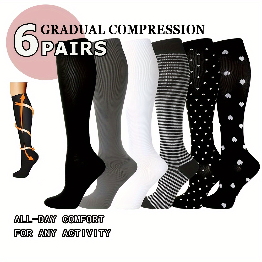 Graded Elastic Compression Stockings - Temu