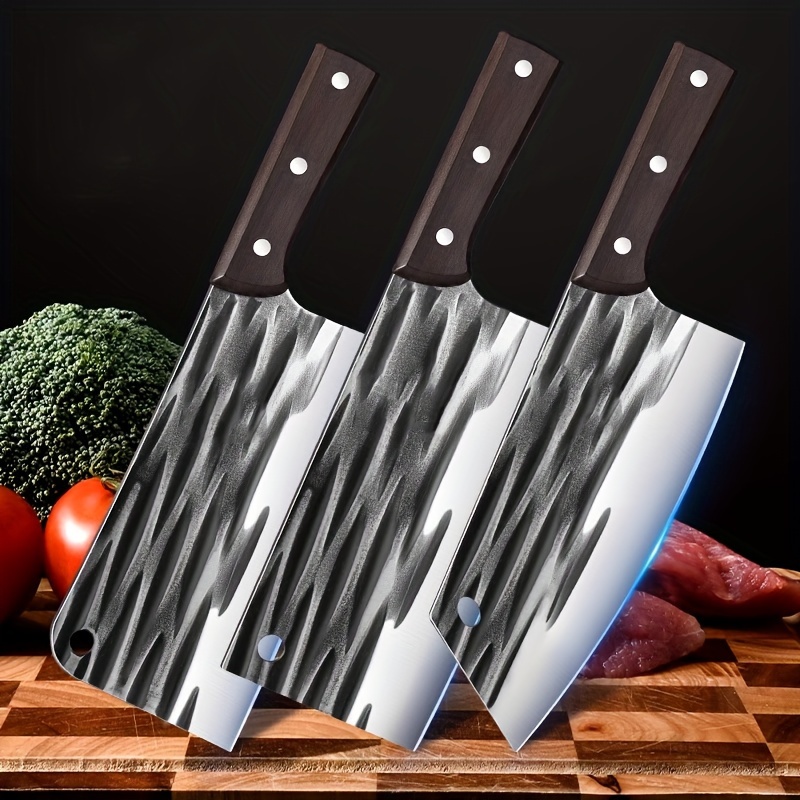 Household Kitchen Knife Set: Forged Chef Special Chopping Slicing