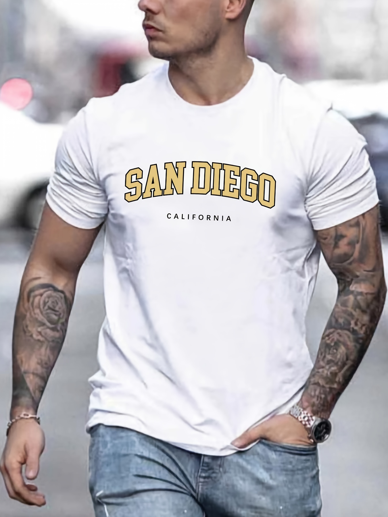 Camisa de San Diego: Camiseta de California de San Diego / 