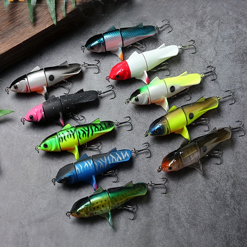 Pencil Plopper Fishing Lures: Catch Bass Catfish - Temu