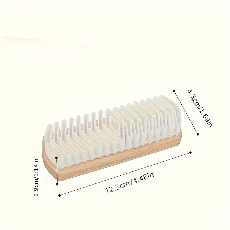 1pc 2-Sided Cleaning Brush Rubber Eraser Set Fit For Suede Nubuck