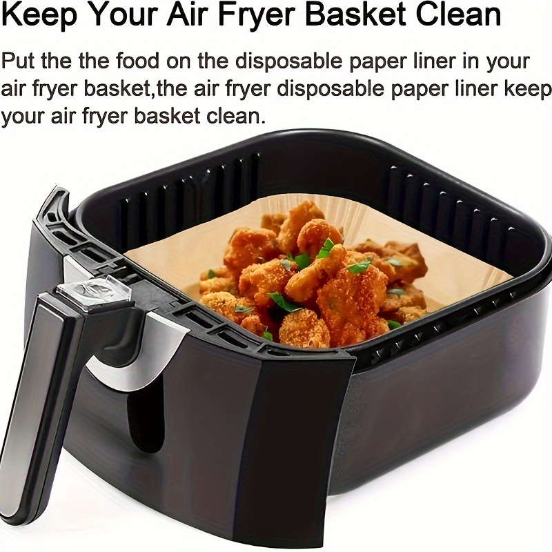 Air Fryer Disposable Paper Liner, 200Pcs Non-stick Disposable Air