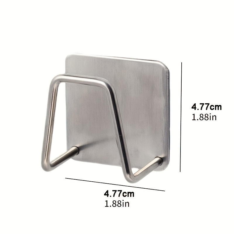 Stainless Steel Sponge Holders, Kitchen Punch-free Sink Drain