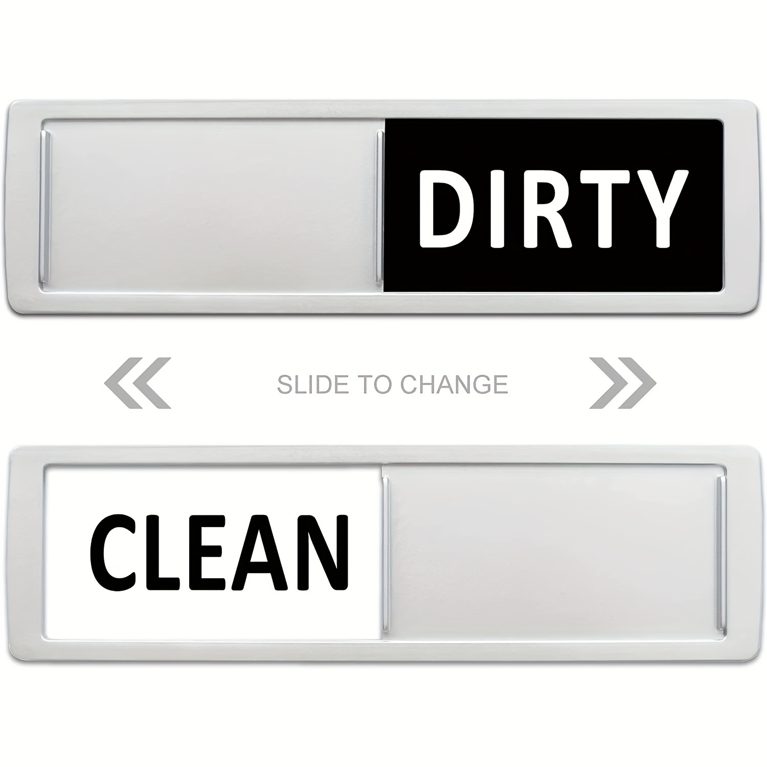 Upgrade Your Kitchen with this Super Strong Dishwasher Magnet Clean Dirty Sign - Easy to Read & Slide!