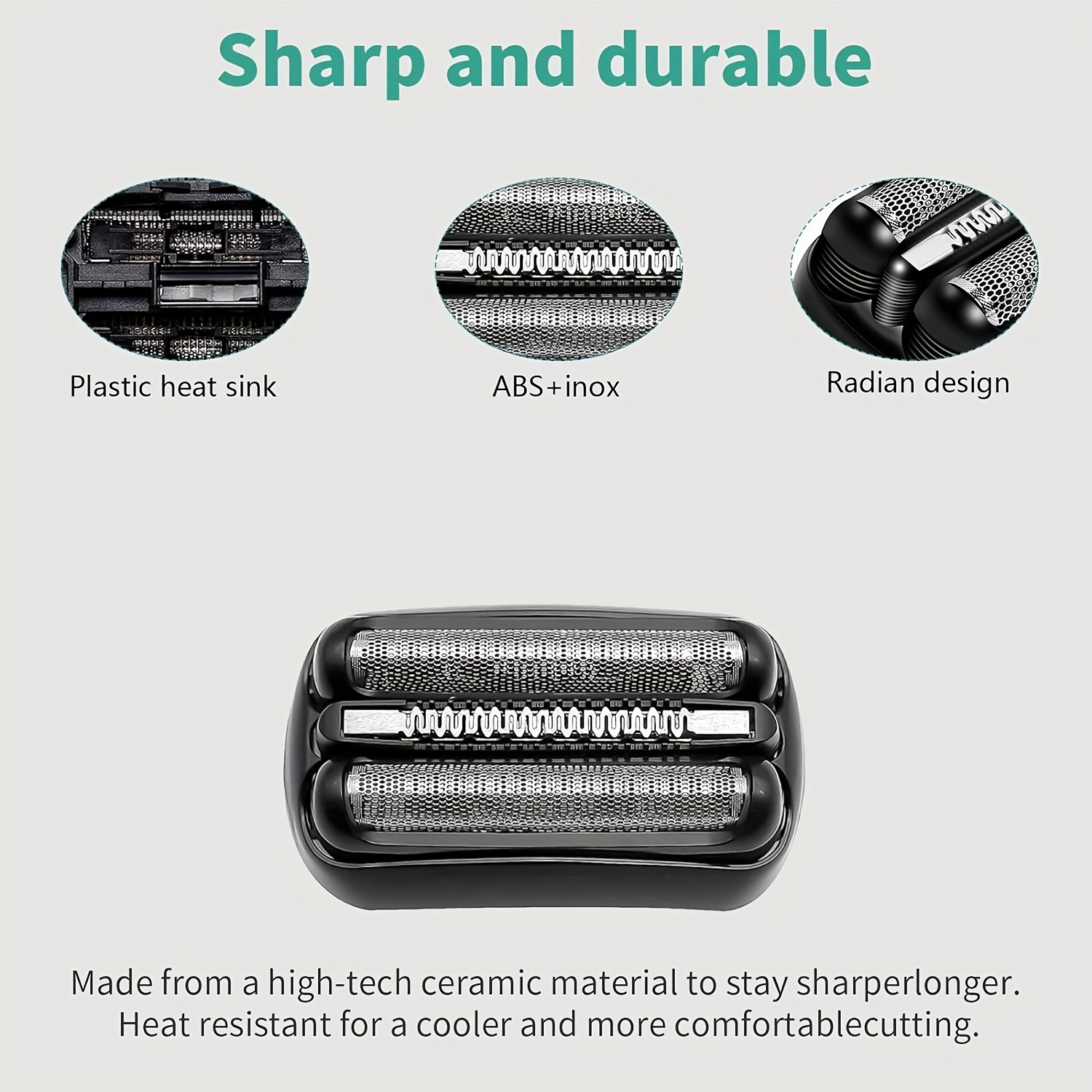 Electric Shaver Replacement Foil Cartridge Braun Series 3 32B