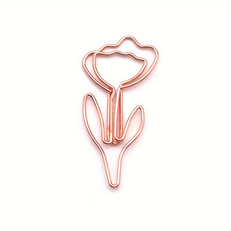 Bag Fun Paper Clips Green Paper Clips Cute Cool Paper Clips - Temu