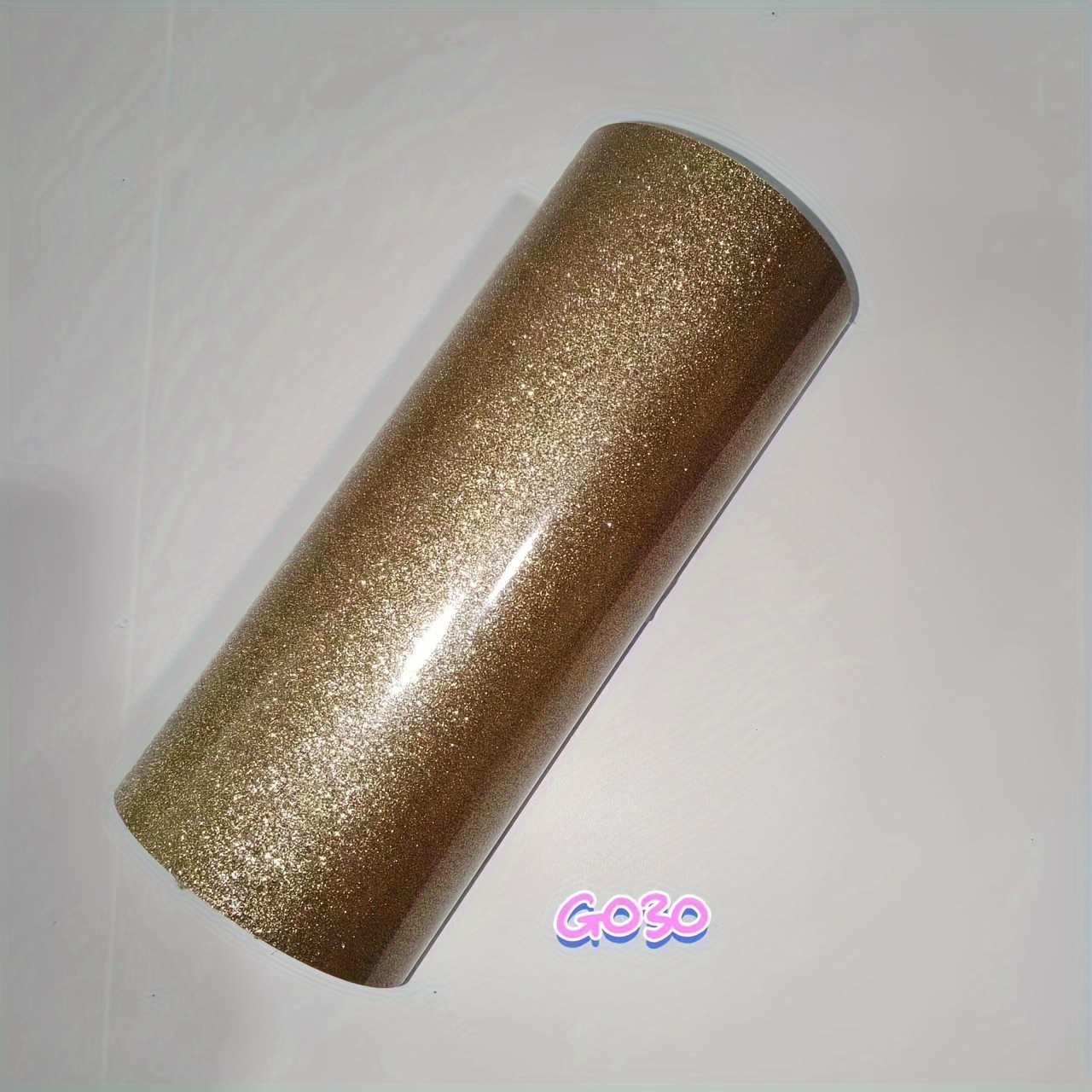 Golden Glitter Htv Thermal Transfer Vinyl Roll Vinyl Iron - Temu