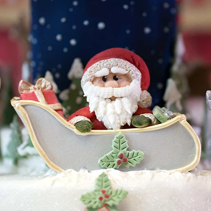 Christmas Santa Claus Silicone Cake Mold  Home Christmas Silicone Cake Mold  - Baking Mold - Aliexpress