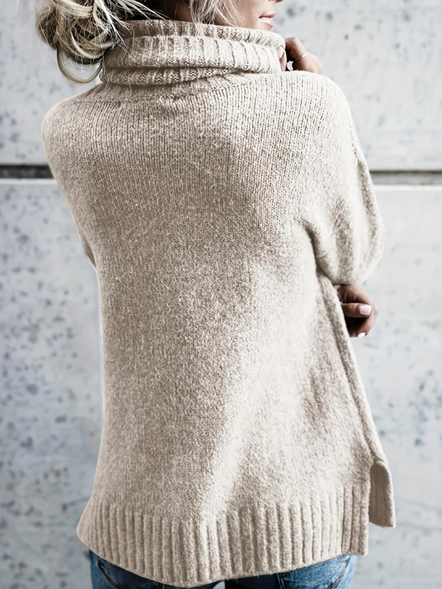 Sweater mujer con discount cuello