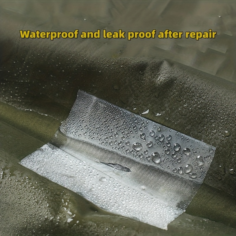 Air Mattress Repair Patch Glue Kit with Grey Fabric