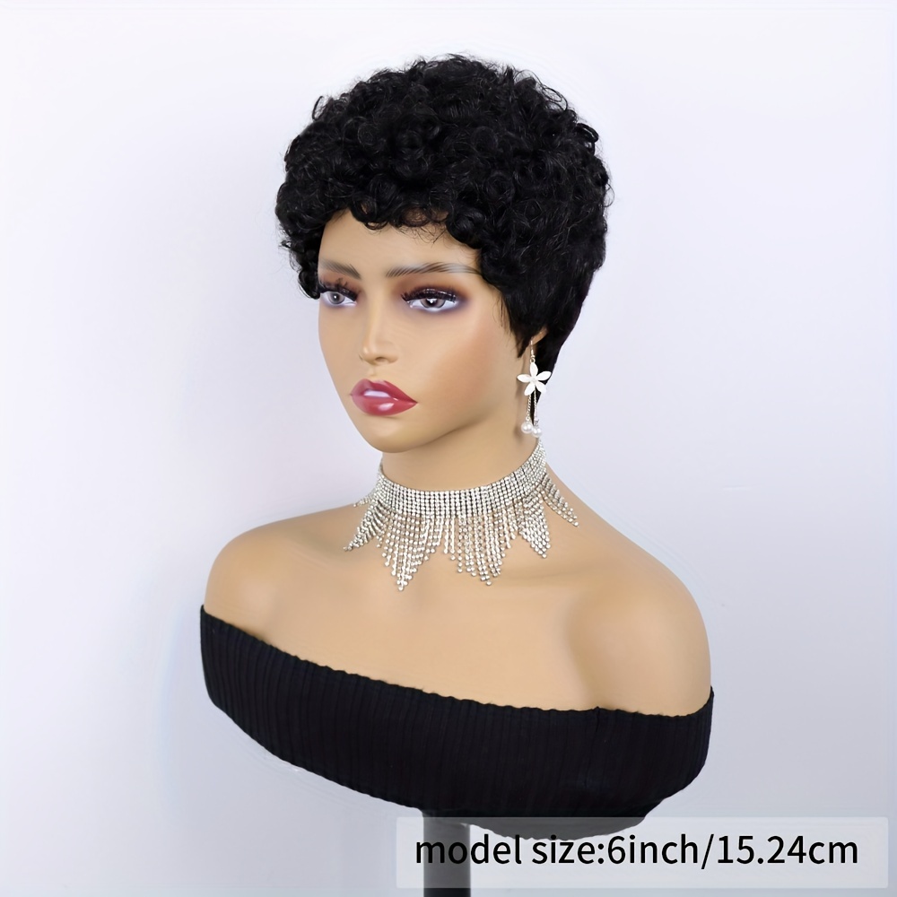 150% Human Hair Wig Afro Wig Women Human Hair - Temu