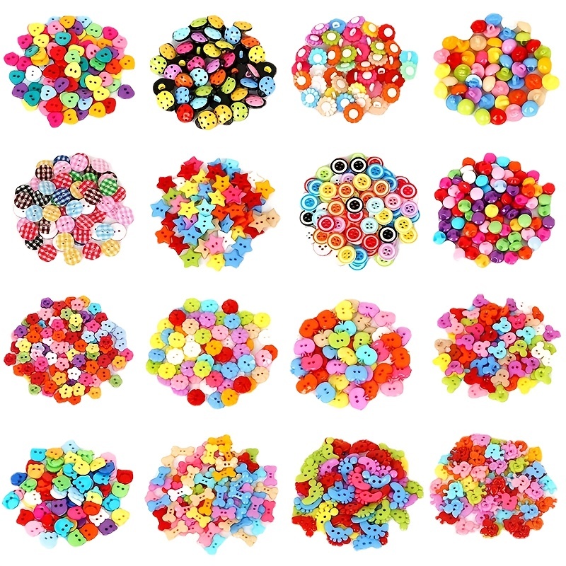 Resin Round 2 Holes Buttons For Clothing Sewing Accessories - Temu