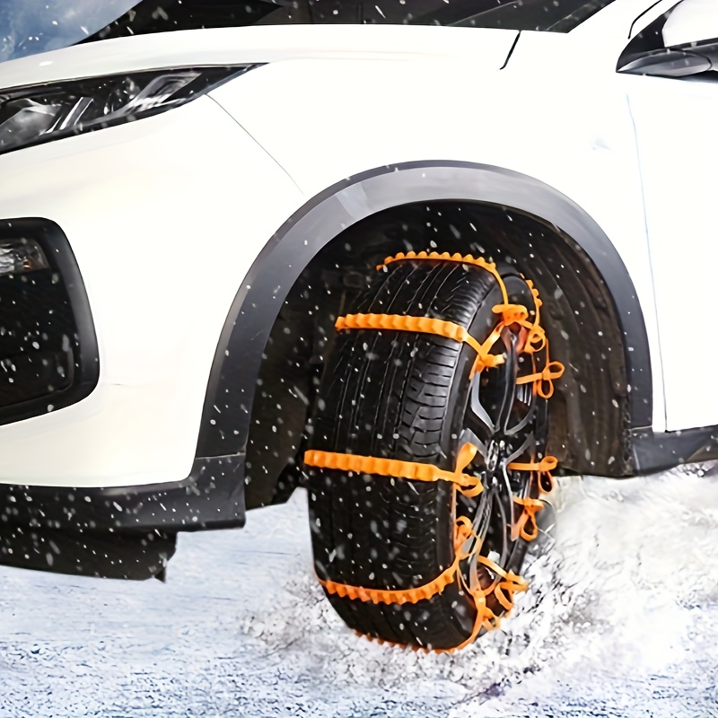 Catene Da Neve Catene Antiscivolo Per Auto Neve Suv Crossover Auto  Pneumatici Per Auto Le Catene Universali Non Danneggiano Gli Dei Dei  Pneumatici L'inverno Include Due Catene Antiscivolo 205/55R16 : :  Auto