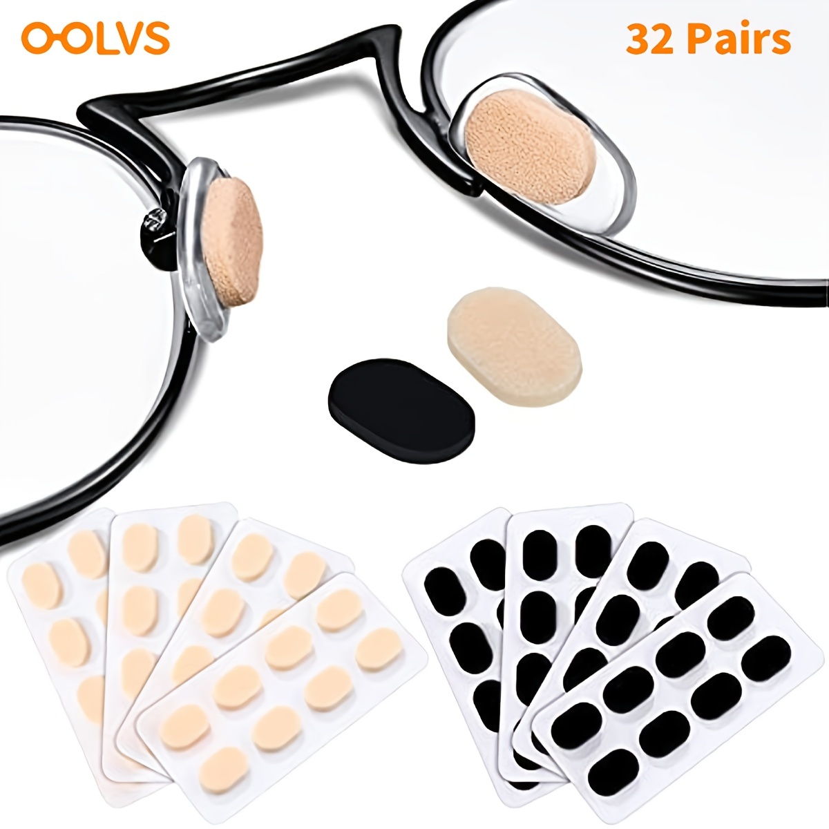 Butterfly Style Anti slip Silicone Stick On Nose Pads For - Temu