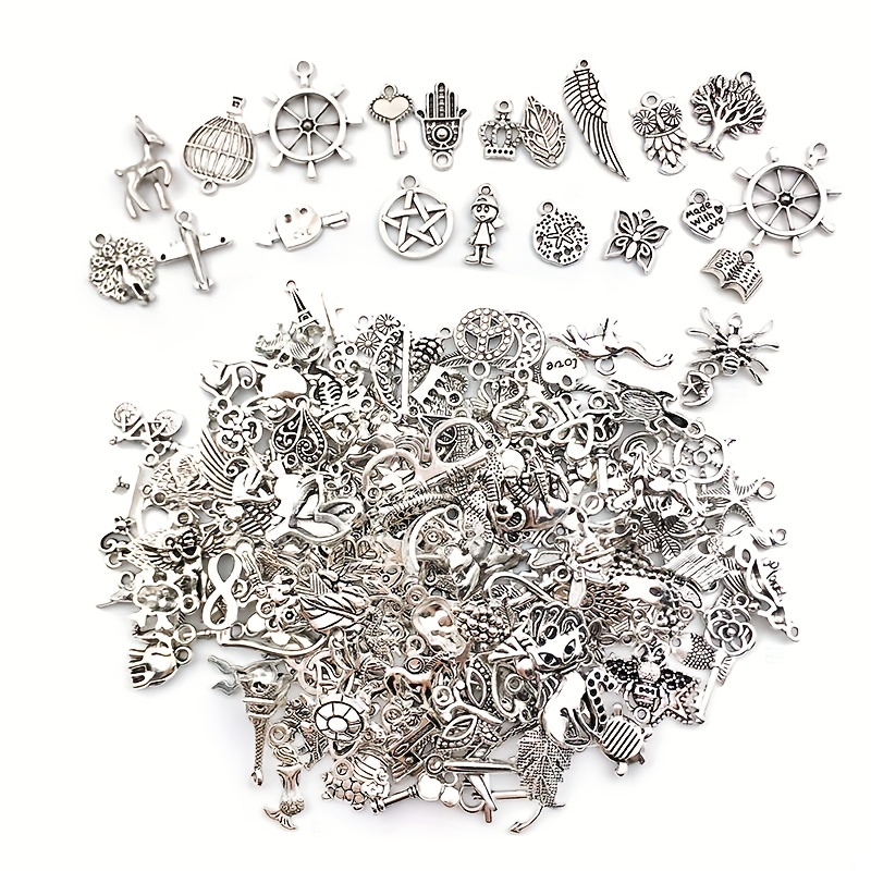 20 Pcs Alloy Pendant Charm Jewelry Making Pendants DIY Charms Bejeweled Kit  Accessories Beads Clasp - AliExpress