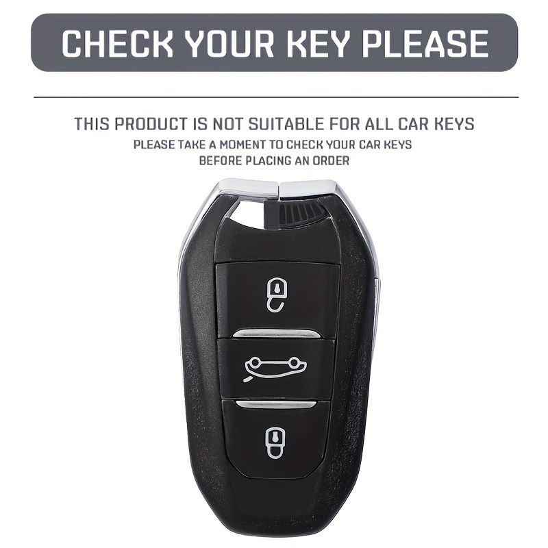 Tpu Jade Pattern Car Key Box Cover Protection For Peugeot 3008 4008 5008  308 408 508 2008 Citroen C4 C C6 C3-xr Keychain Accessories - Temu