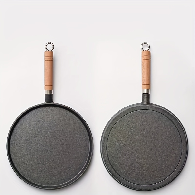 Buy Staub Cast Iron - Fry Pans/ Skillets Frying pan with wooden