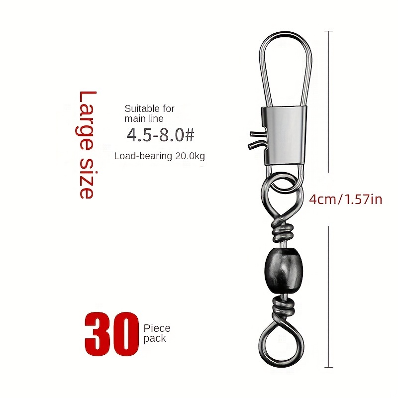 Durable Stainless Steel Ball Bearing Rolling Snap Swivels - Temu