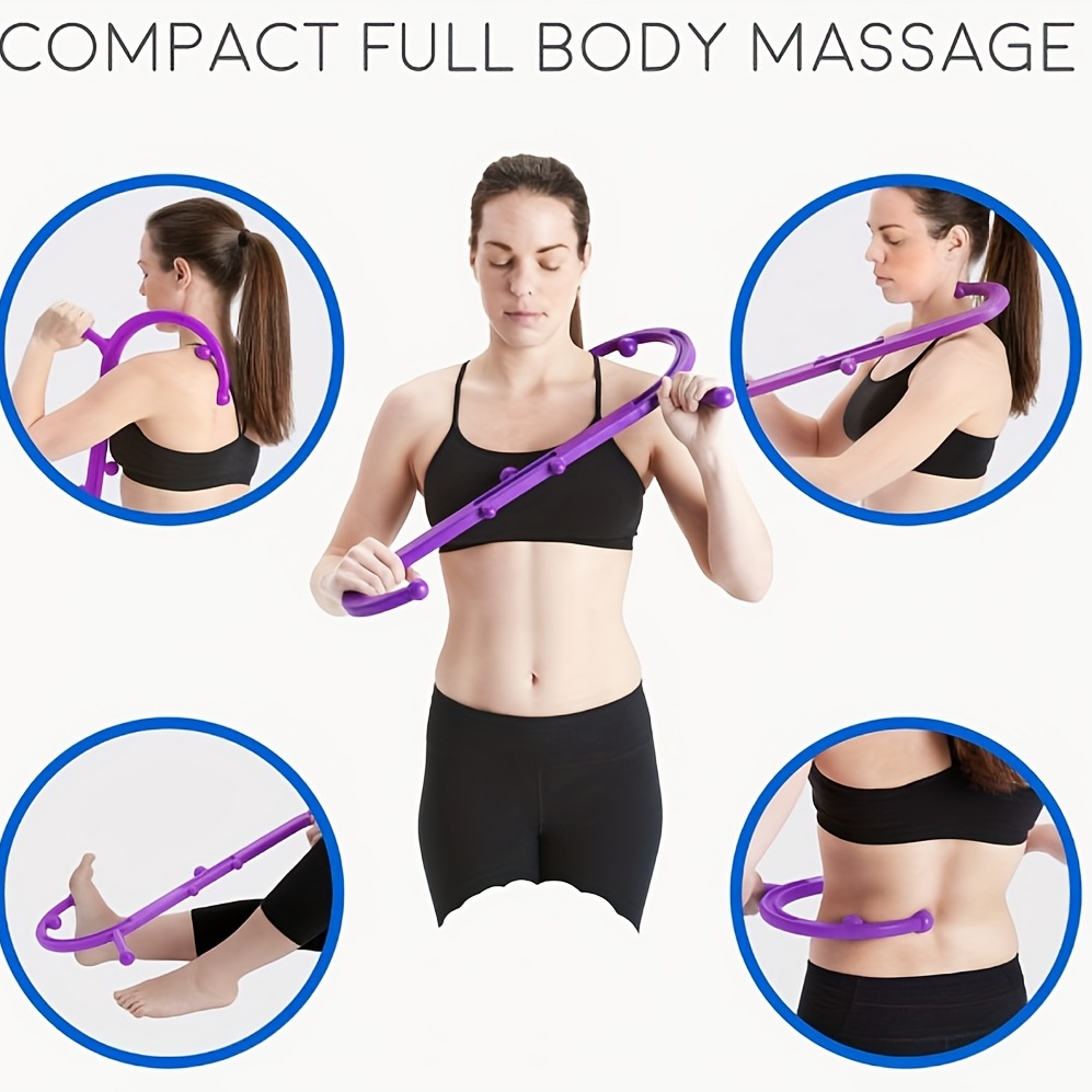 Back And Neck Massager Massage Trigger Point Cane Handheld - Temu