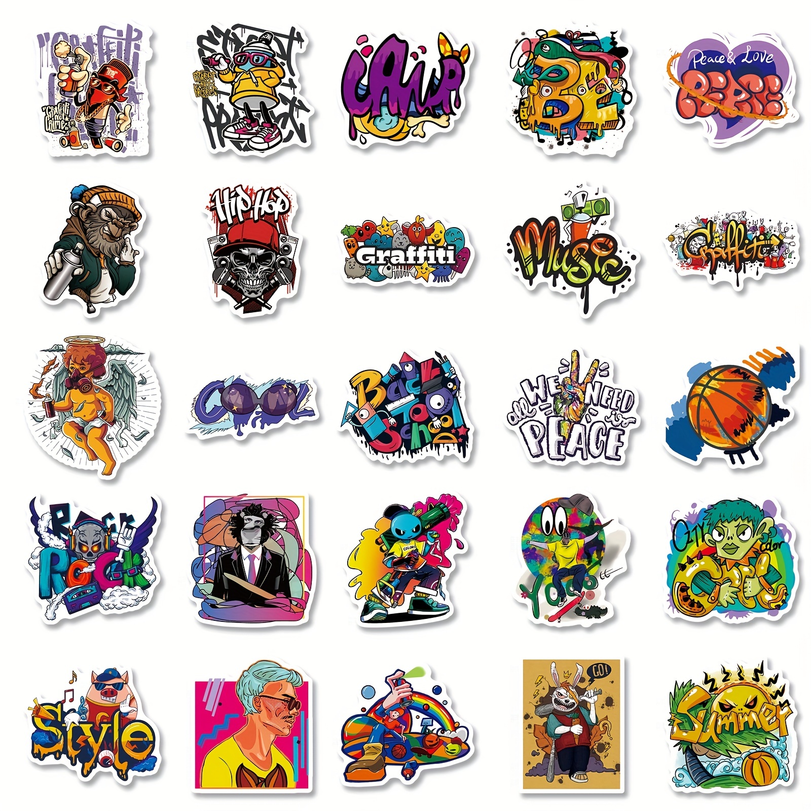 50pcs The Amazing World of Gumball Stickers|Vinyl Waterproof Stickers for  Laptop,Car Bumper，Luggage,Skateboard,Water Bottles,Computer,Phone, Teens