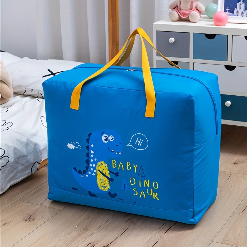 Cartoon Children's Foldable Blanket Storage Bags Organize - Temu