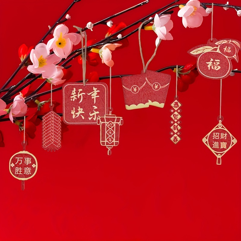 Chinese New Year Decoration 2024 Lunar New Year Chinese - Temu