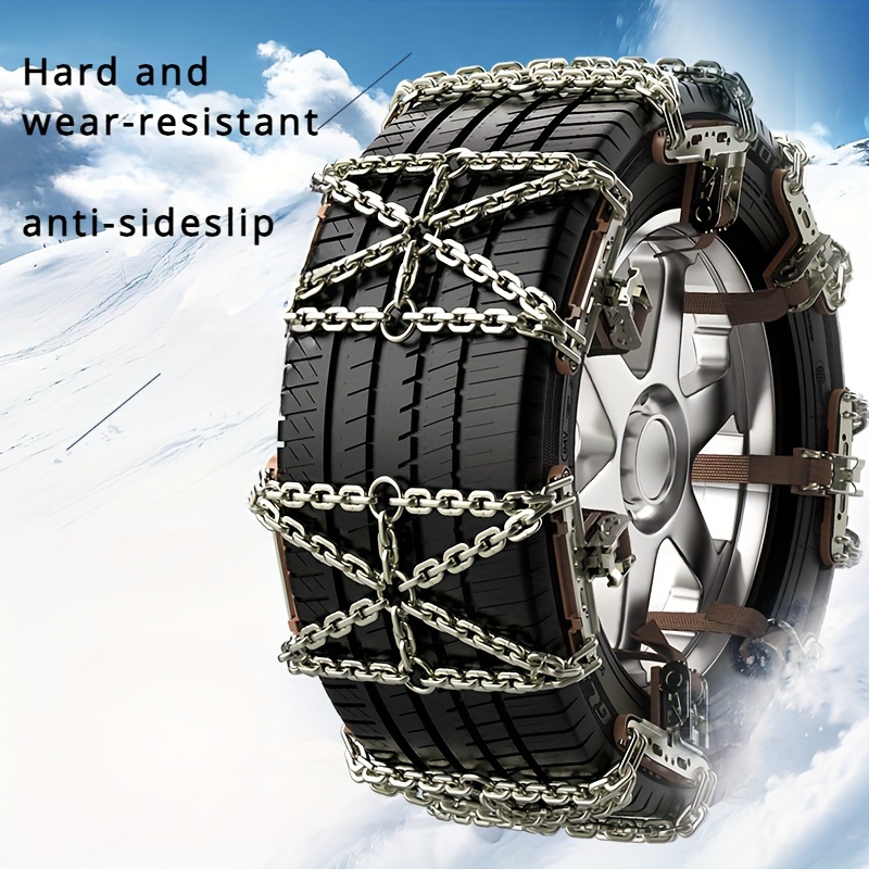 165~ Tires Anti skid Snow Chain Tire Snow Chain Emergency - Temu