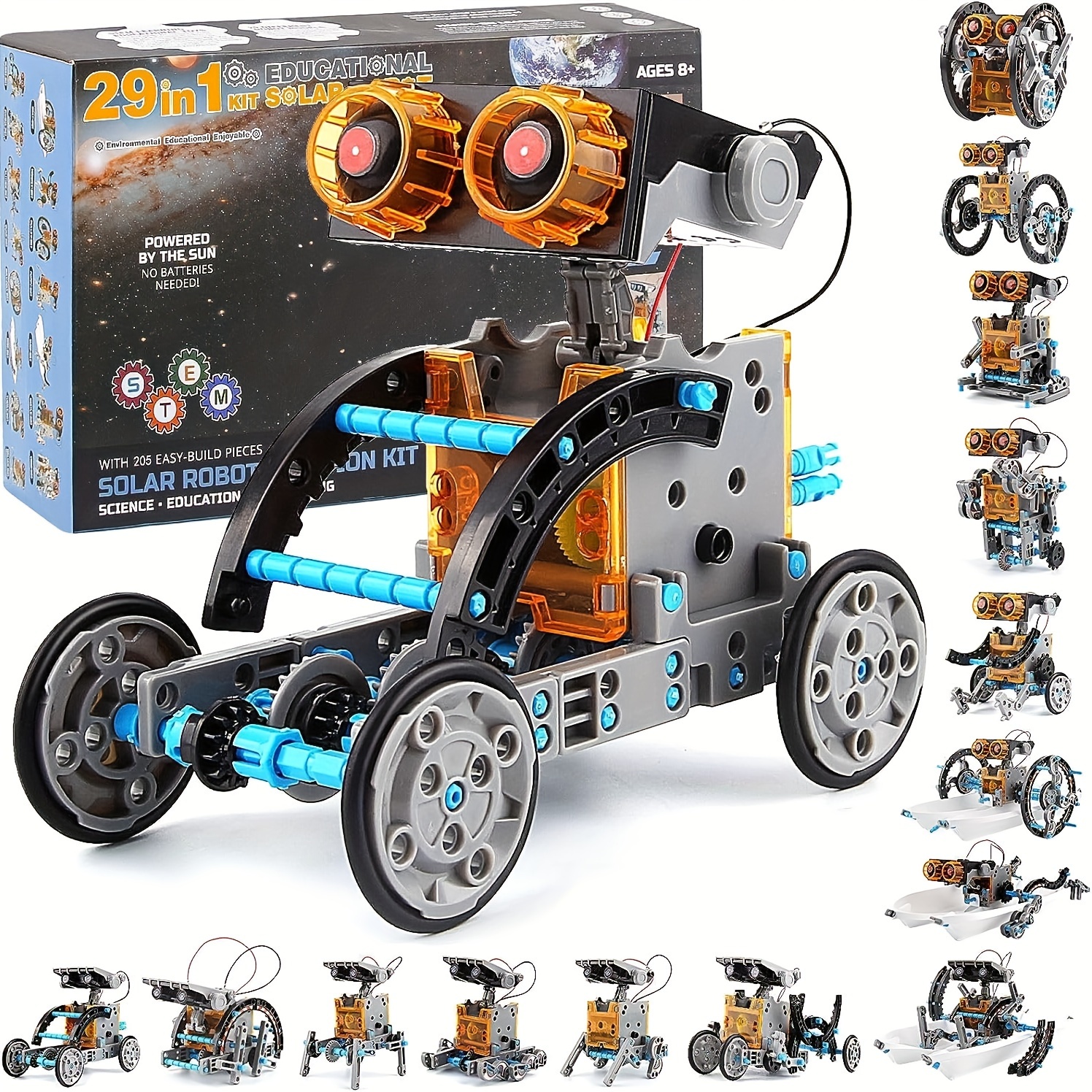 Robot araignée électrique bricolage éducatif assemble jouet pour