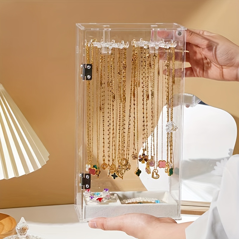 1pc Bracelet Display Holder, Desktop Jewelry Necklaces Bracelets Pendants  Hanging Display Stand, For Dresser Mall Window