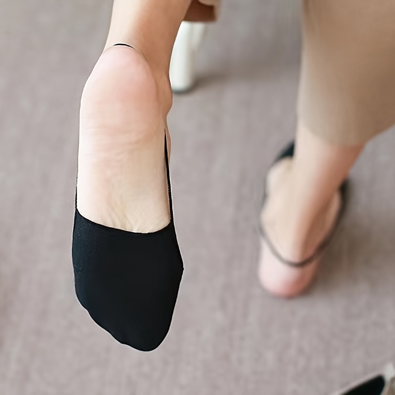 Women Toe Topper Socks Toe Liner Sock Half Socks No Show Low