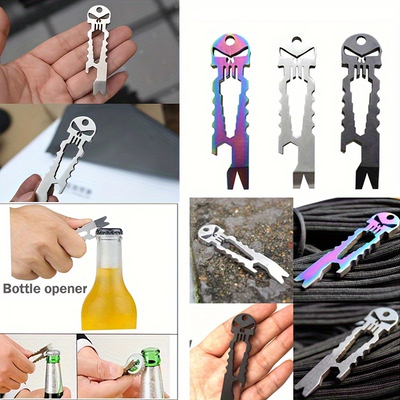 Tactical bottle hot sale opener keychain