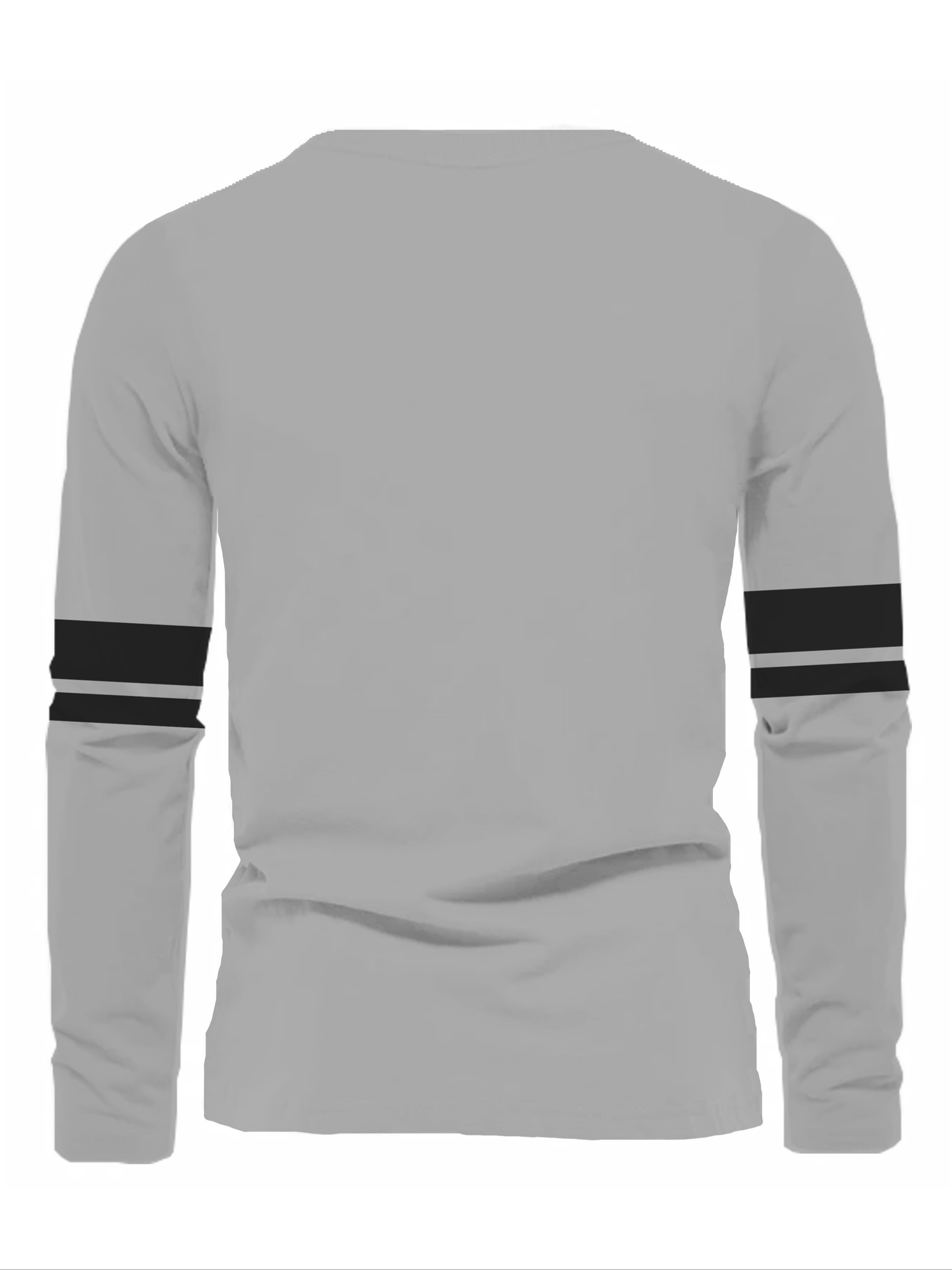 Color Block Men's Graphic Design Crew Neck Long Sleeve - Temu