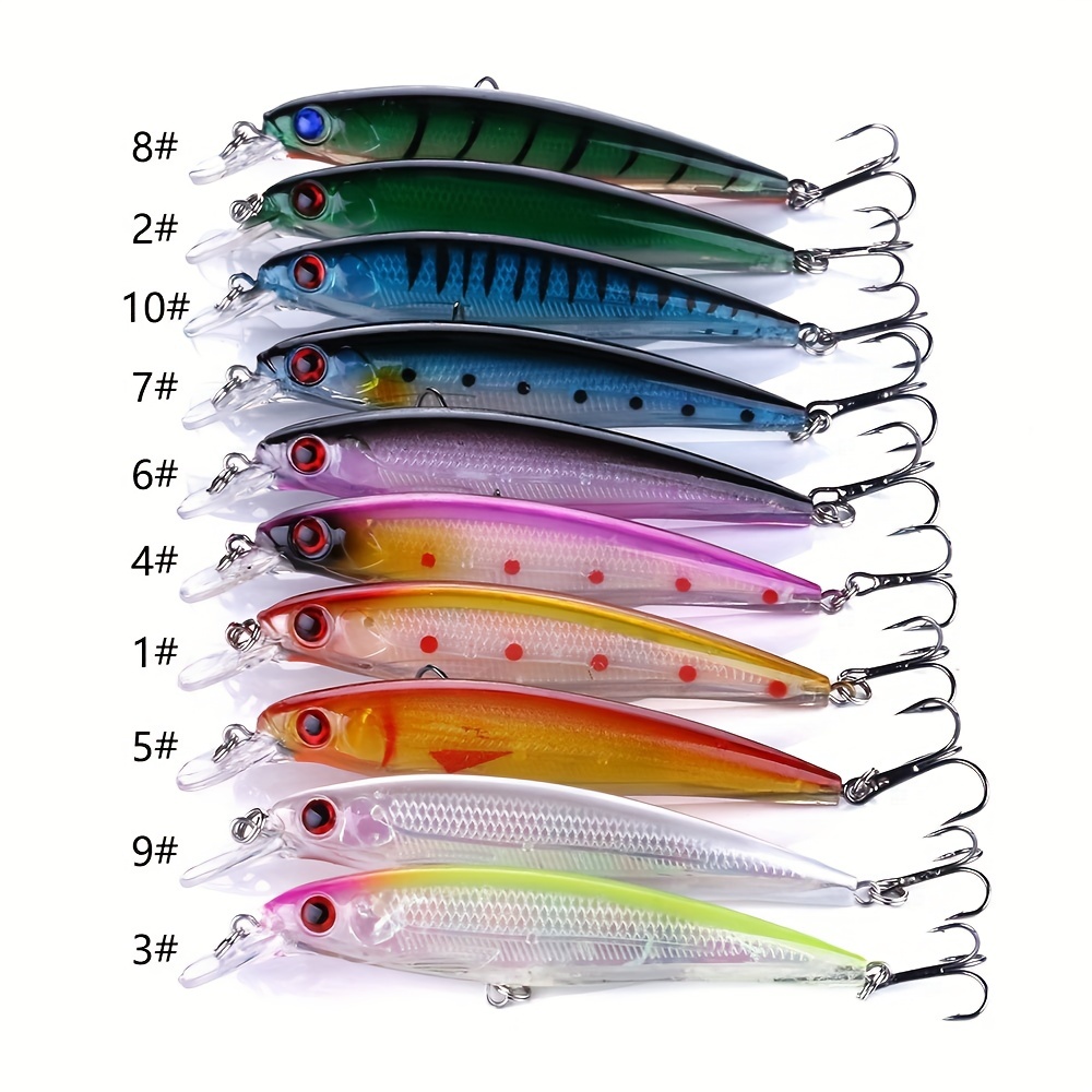 Artificial Minnow Fishing Lure Sinking Wobbler Bionic - Temu