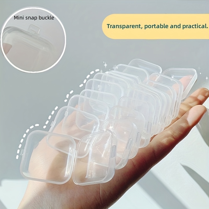1PC 15 Slots Transparent Plastic Fruit Fork Storage Box Food Toothpick Bento  Organizer Box Earring Pill Bead Screw Hairpin Case - AliExpress