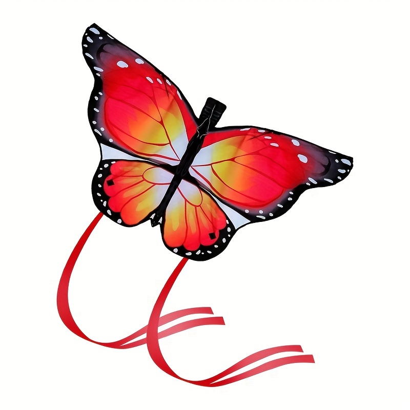 Cerf-volant papillon rose enfant une ligne dès 3 ans