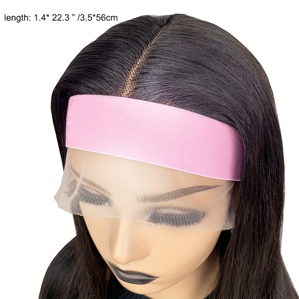 8Pcs Wig Kit For Lace Front Wig, Elastic Band For Wig Edge Lace