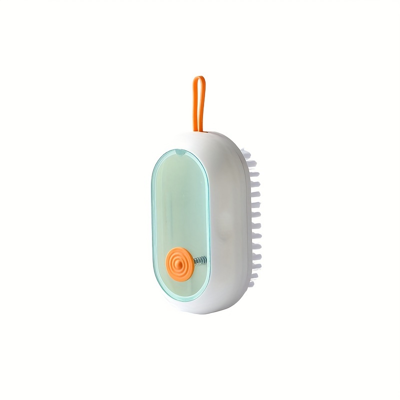 Household Shoe Brush With Soap Dispenser Soft Bristles
