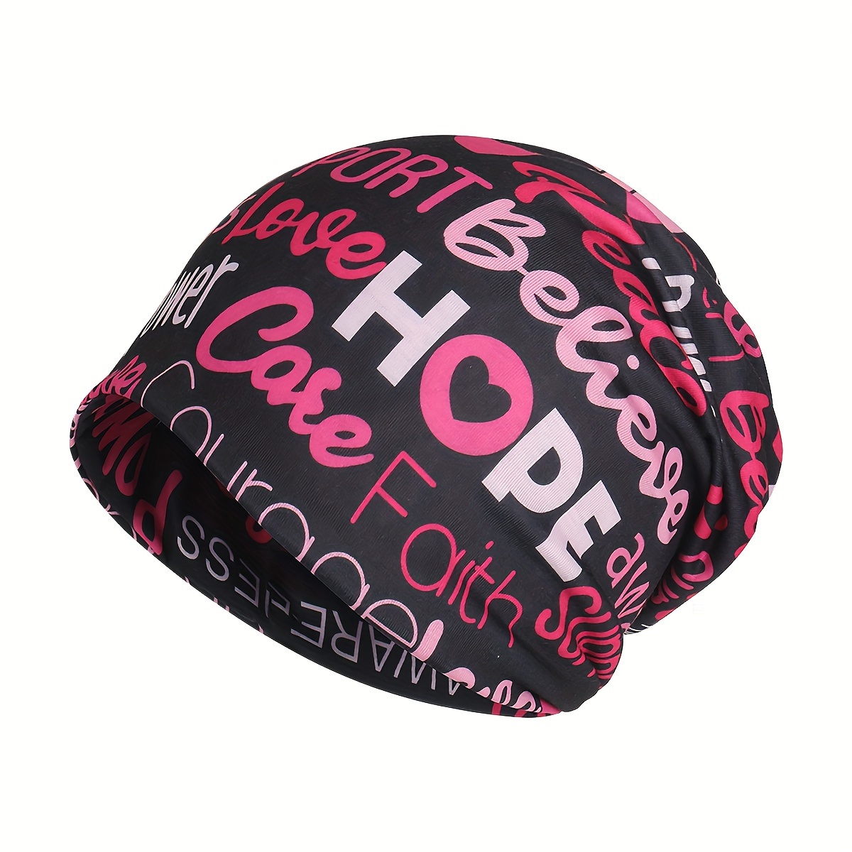 Breast cancer store skull cap