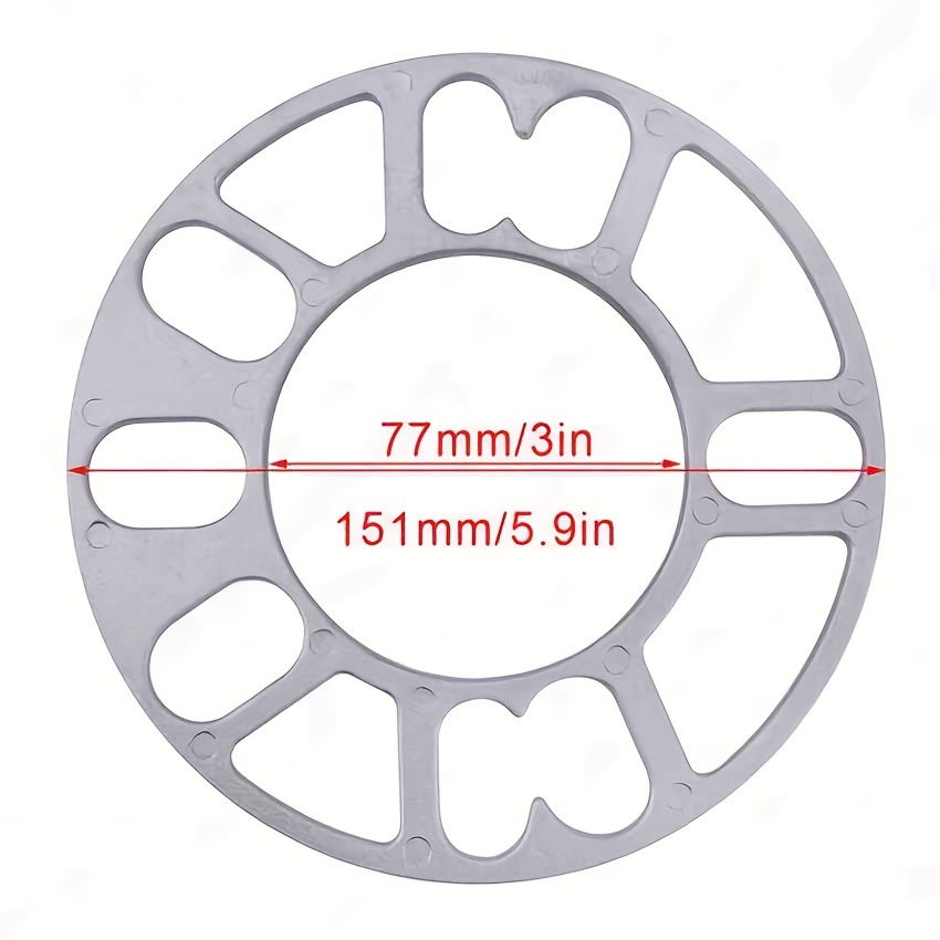 Distanziali Ruota per auto senza Bulloneria 5x112x66,45 spessore